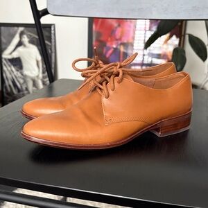 Madewell leather oxfords 6.5
